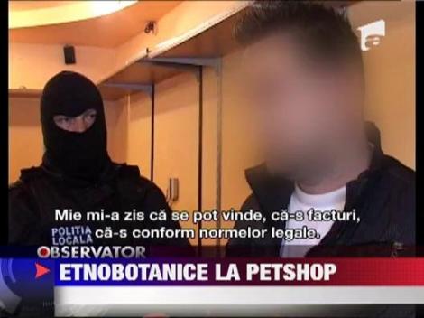 Etnobotanice la petshop