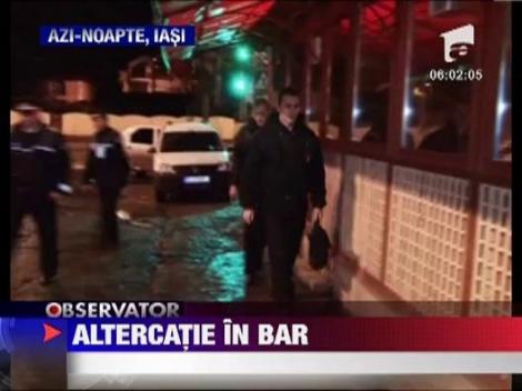 Scandal cu focuri de arma la Iasi