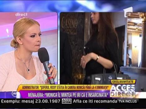 Menajera familiei Columbeanu: "Monica il mintea pe Irinel ca e insarcinata"