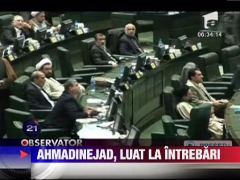 Mahmud Ahmadinejad, luat la intrebari