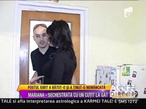 Mariana Moculescu, sechestrata cu un cutit la gat