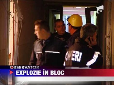 Explozie intr-un bloc din Berceni