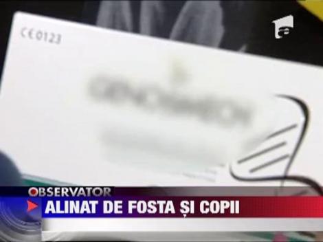 Fosta sotie si copii l-au vizitat pe Borcea la Spital