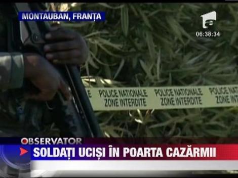 Franta: Trei soldati ucisi de un atacator pe scuter