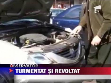 Scandal in Baia Mare facut de un sofer beat