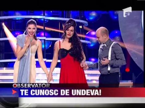 O singura zi pana la lansarea emisiunii Te cunosc de undeva