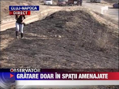 Gratare doar in spatii amenajate