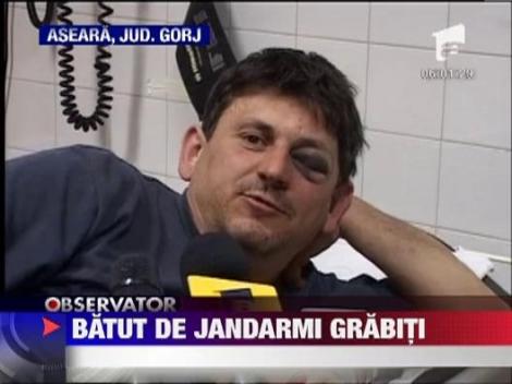Batut de 5 jandarmi grabiti