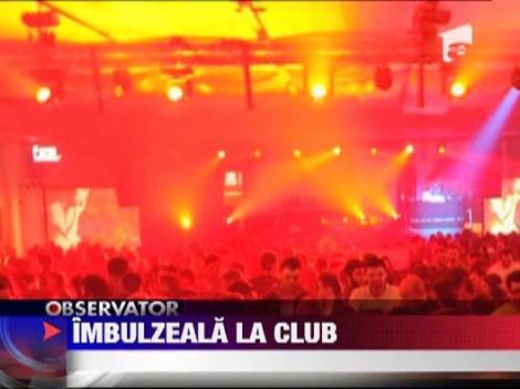 Imbulzeala la inaugurarea unui club