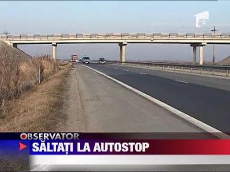 Razie printre autostopisti