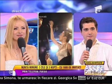 Fuego a dansat pe boxa