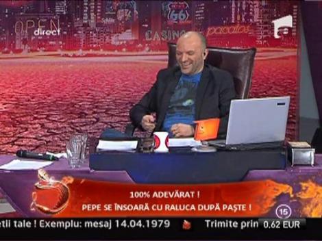 Pepe se insoara cu Raluca dupa Paste!