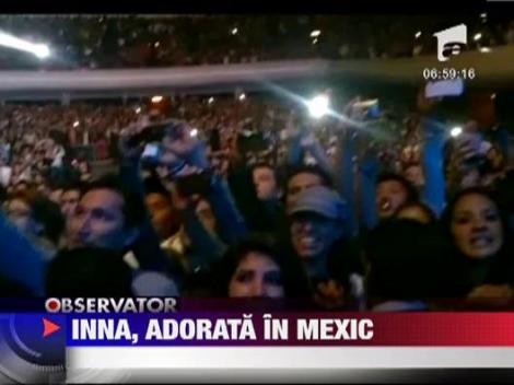 Inna, adorata in Mexic