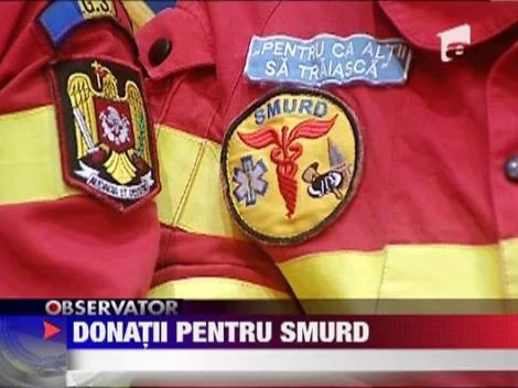 Donatii pentru SMURD