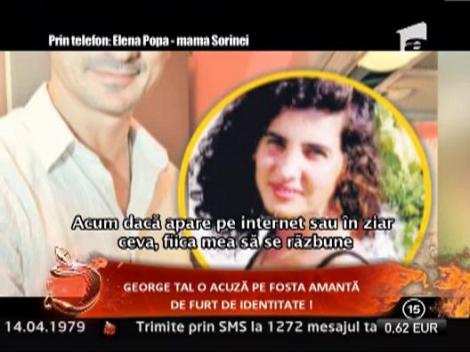 Prin telefon Elena Popa, mama Sorinei