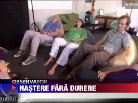 Nastere fara dureri sub hipnoza