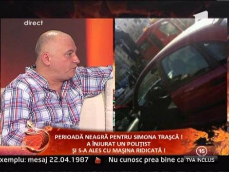 Perioada neagra pentru Simona Trasca! A injurat un politist si s-a ales cu masina ridicata!
