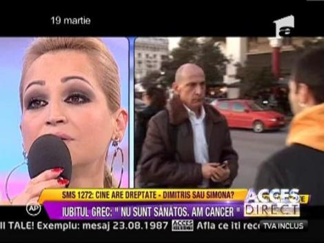 Gelozia a fost principalul motiv pentru care Simona s-a despartit de Dimitris