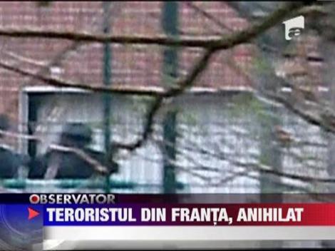 Teroristul din Franta, mort