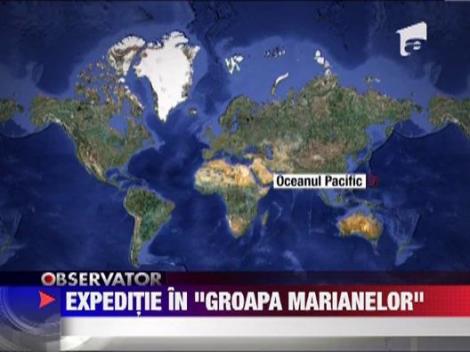 Regizorul David Cameron, expeditie in Groapa Marianelor