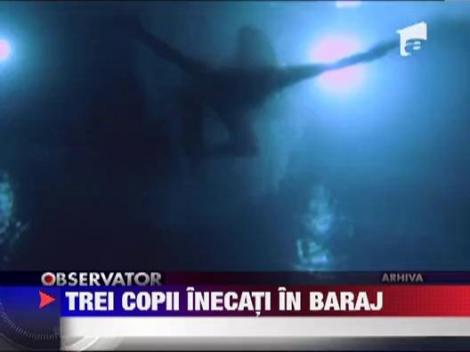 Trei copii de 11 si 12 ani s-au inecat intr-un canalul de evacuare