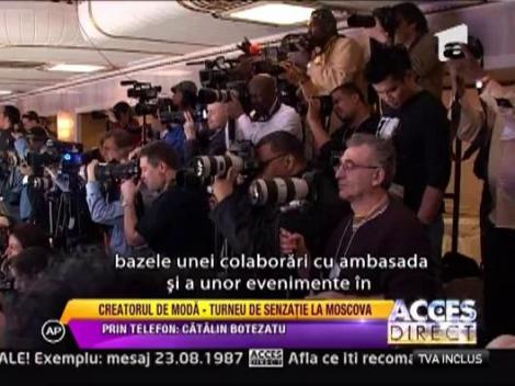 Catalin Botezatu, turneu de senzatie la Moscova