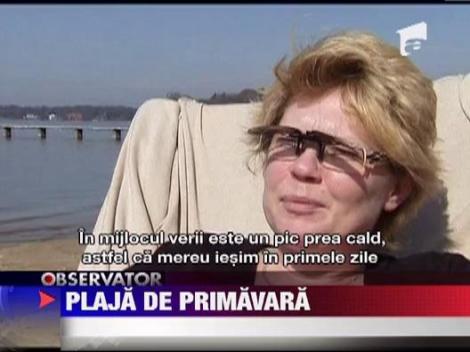 Plaja de primavara