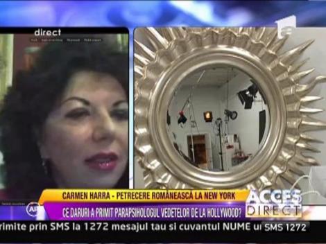 De ziua ei, Carmen Harra petrece romaneste la 10 mii de kilometri de tara natala!