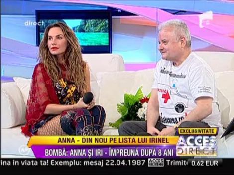 Irinel: "Anna nu a plecat niciodata din casa mea"