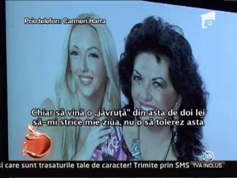 Fiica lui Carmen Harra: "O voi face pe Mara Banica sa planga in fiecare zi!"