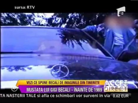 Vezi ce spune Becali de imaginile din tinerete!