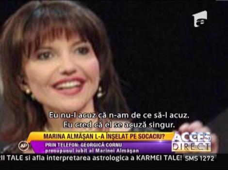 George Cornu: "Marina nu si-a lasat sotul pentru mine"