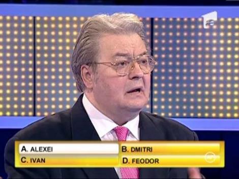 Randul 5: Vadim Tudor vs. blonde