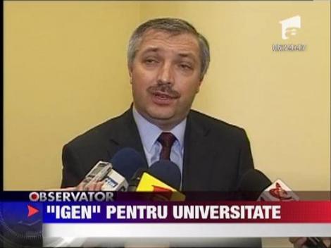 Guvernul a aprobat sectia de limba maghiara la Universitatea din Targu Mures