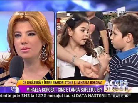 Mihaela Borcea este foarte atenta la alimentatia copiilor ei