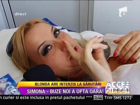 Simona Trasca si-a marit buzele a opta oara!