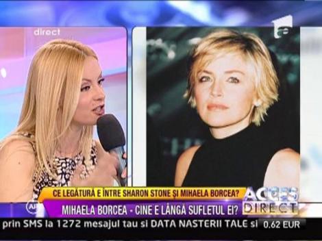 Mihaela Borcea: "Urmeaza sa ma intalnesc, la Vatican , cu Sharon Stone"