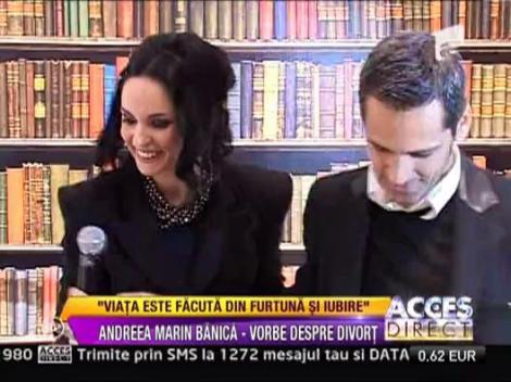 Andreea Marin Banica: "Un divort nu ar fi ceva care sa ma darame"