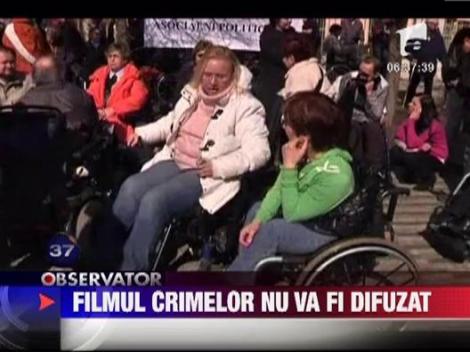 Sute de persoane cu dizabilitati au protestat la Praga