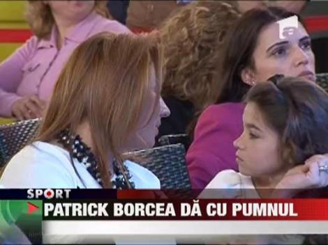 Cristi Borcea si-a vazut la televizor fiul cel mare, Patrik
