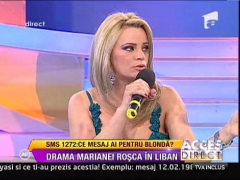 Mariana Rosca, criza de nervi la Acces Direct