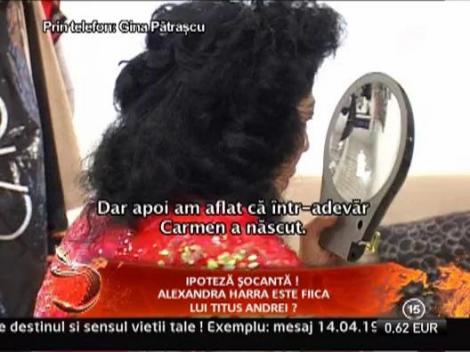 Gina Patrascu: "Carmen Harra si-a ascuns sarcina"