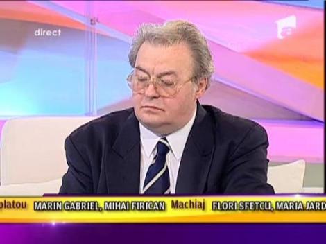 Corneliu Vadim Tudor: "Il rog pe  Andrei Chiliman sa nu mai faca pe hinghierul"