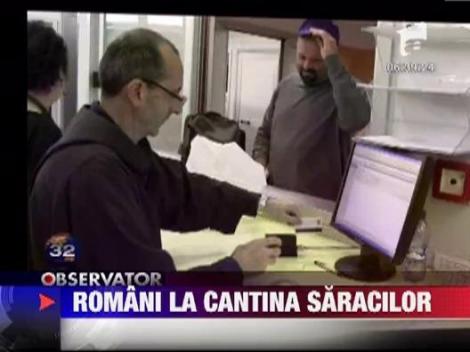 Romanii din Italia mananca la centrele bisericii