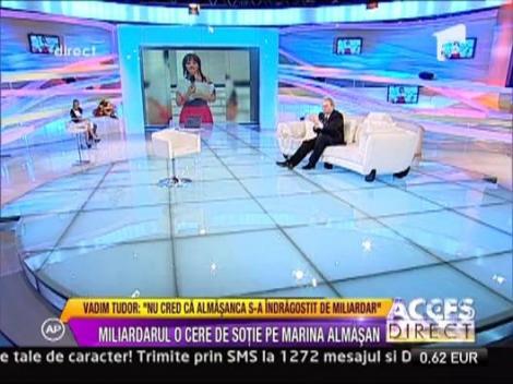 Simona Gherghe i-a facut o farsa memorabila lui Vadim Tudor