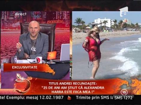 Titus Andrei: "Imi e dor de Alexandra Harra, dar daca nu ma cauta accept"