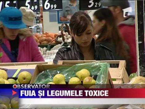 Legumele de import din piete, toxice