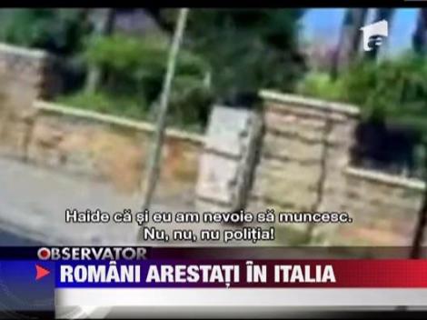 Romani arestati in Italia