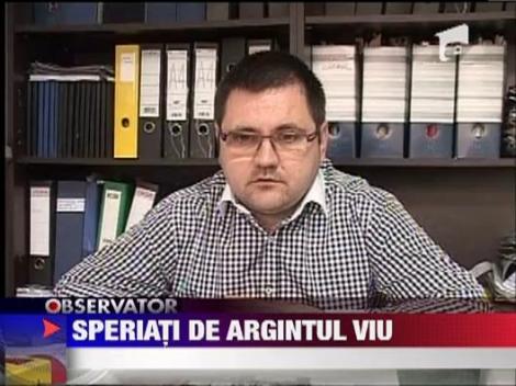 O strada din centrul Constantei a fost acoperita de mercur