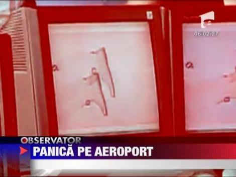 Un chinez a fost prins pe aeroport cu un picior in geamantan